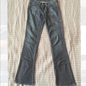 William Rast flare jeans.